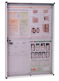 Porta Anuncios Vertical