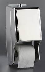 Portarrollos doble vertical